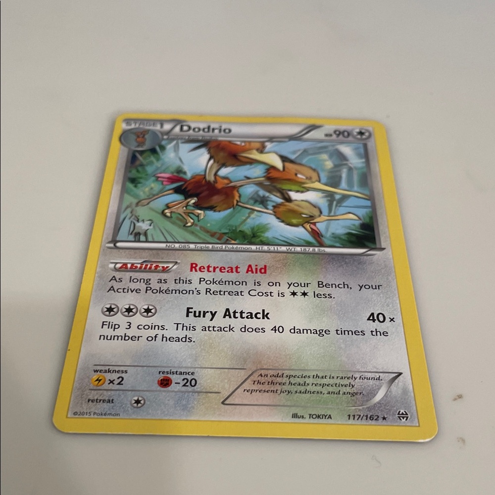 Dodrio Pokémon Card